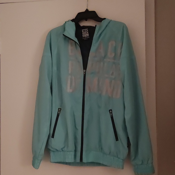 Black By Popular Demand turquoise windbreaker - Picture 1 of 1